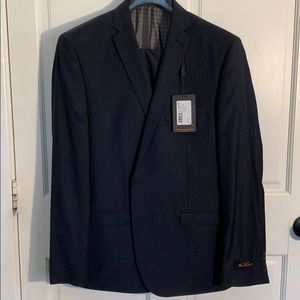 BRAND NEW Ben Sherman Navy Pin Stripe Suit 44R